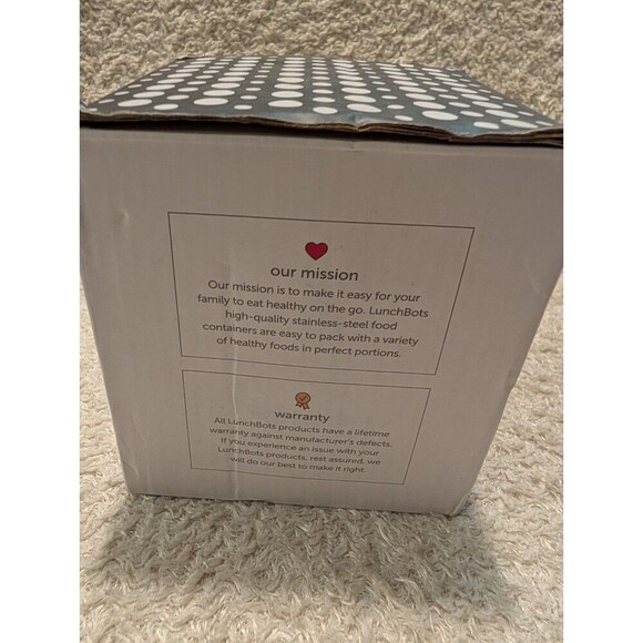 Lunchbots 16oz Wide Stainless Steel Thermos with Leakproof Vented Lid Black - Picture 6 of 9